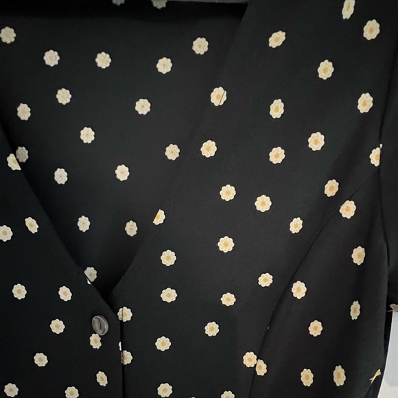 NWOT 90s button down daisy dress - Picture 5 of 5